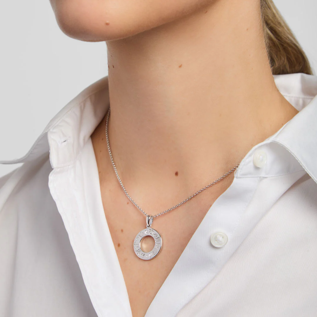 Silver History Of Ireland Doughnut Pendant - Image 3