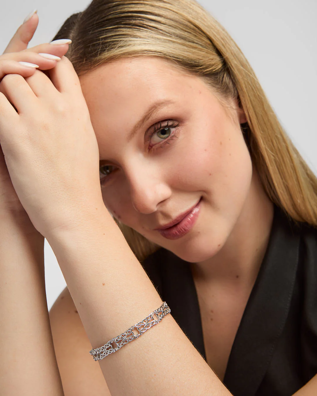 Sterling Silver Celtic Knot Bracelet - Image 3